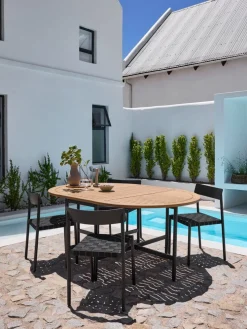 RENAMesa de jardín RENA A121xL59/175 madera dura