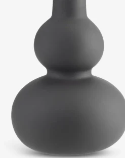 ROBERTJarrón ROBERT Ø11xA15cm negro