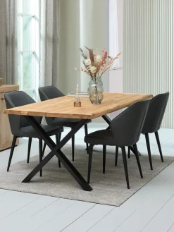 ROSKILDEExtensión de mesa ROSKILDE 95x50 roble natural