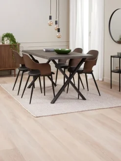 ROSKILDEMesa de comedor ROSKILDE 80×140 roble oscuro