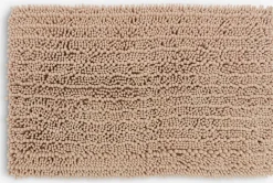 ROSVIKPLUSAlfombrilla de baño ROSVIK 50x80cm chenilla arena