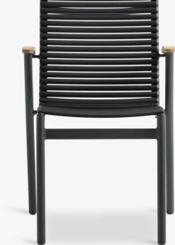 SADBJERGSilla apilable SADBJERG negro
