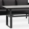 SALTENConjunto muebles jardín SALTEN 5 plazas secado rápido negro
