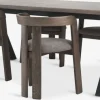 SANDBY + BOVRUPMesa SANDBY L210 roble oscuro + 4 BOVRUP roble oscuro/marrón