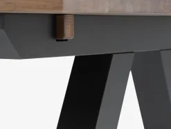 SANDBYMesa de comedor SANDBY 100x210 roble oscuro