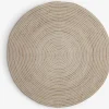 SANDELTREAlfombra SANDELTRE Ø120 natural/gris