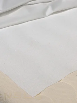 Sábana impermeable 100 franela blanco