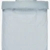SHEILAGOLDJuego funda nórdica hilo teñido SHEILA 155x220 azul