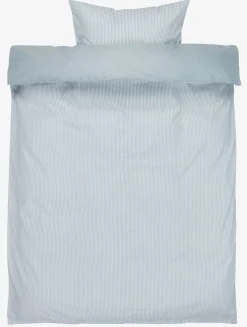 SHEILAGOLDJuego funda nórdica hilo teñido SHEILA 155x220 azul