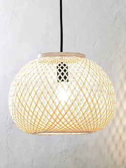 SIGVARDLámpara de techo SIGVARD Ø35xA26cm bambú