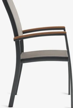 SIRDAL + SIRDALMesa SIRDAL L149 madera dura + 4 sillas SIRDAL gris