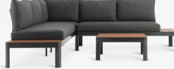 SIRDALConjunto muebles jardín SIRDAL 5 plazas gris oscuro