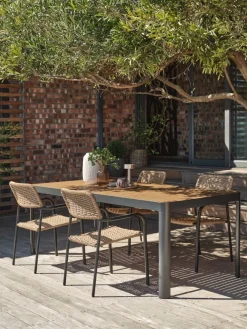 SIRDALMesa de jardín SIRDAL A91xL211 madera dura