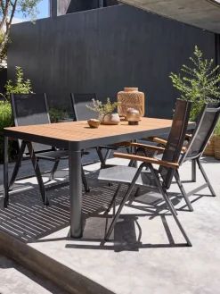 SIRDALMesa de jardín SIRDAL A91xL211 madera dura