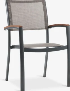 SIRDALSilla apilable SIRDAL gris