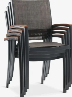 SIRDALSilla apilable SIRDAL gris