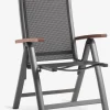 SIRDALSilla reclinable SIRDAL gris