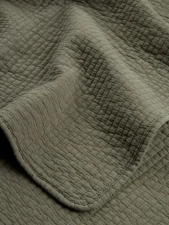 SIVBLOMManta acolchada SIVBLOM 130x180 verde oscuro
