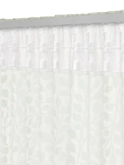 SKASENCortina SKASEN 1x140x300 hojas verde empolvado