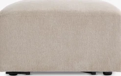 SKEJBYMódulo de sofá SKEJBY chaise longue/puf tela beis