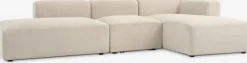 SKEJBYSofá modular SKEJBY 3 plazas chaise longue/abierto beis