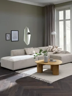SKEJBYSofá modular SKEJBY 3 plazas chaise longue/abierto beis