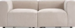 SKEJBYSofá modular SKEJBY 2 plazas tela beis