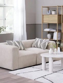 SKEJBYSofá modular SKEJBY 2 plazas tela beis