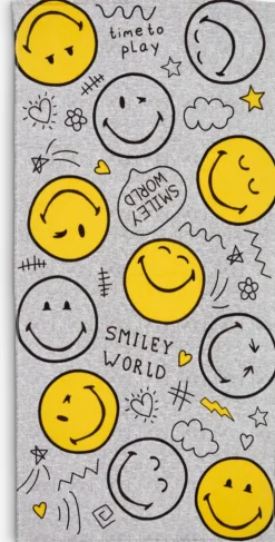 SMILEYGOLDToalla de ducha SMILEY 70x140
