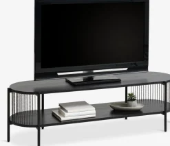 SNESLEVMueble TV SNESLEV 1 estante negro