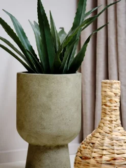 SOLVIMaceta SOLVI Ø25xA40cm verde