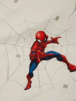 SPIDERMANJuego funda nórdica SPIDERMAN 155x220 blanco