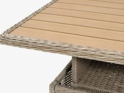 STAVERNConjunto muebles jardín STAVERN 5 plazas natural