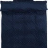 STELLAPLUSJuego funda nórdica satén STELLA 155x220 azul