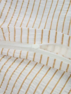STINNEPLUSJuego funda nórdica sirsaca STINNE 155x220 blanco/marrón