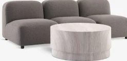 STORLIEN + TANEConjunto jardín STORLIEN travertino + TANE 3 plazas arena