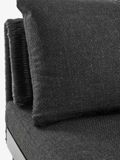 STORLIEN + VOSSConjunto jardín STORLIEN travertino + VOSS 2 plazas negro