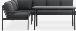 STROEMSTADConjunto muebles jardín STROEMSTAD 6 plazas negro