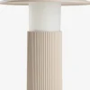 SVANELámpara de mesa recargable SVANE Ø21×A25cm arena
