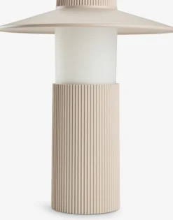 SVANELámpara de mesa recargable SVANE Ø21×A25cm arena