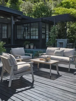 SYLTHOLMConjunto muebles jardín SYLTHOLM 4,5 plazas madera dura