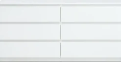 TANGECómoda TANGE 3+3 cajones blanco