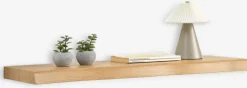 TERPEstante flotante TERP 80x24 borde color roble natural