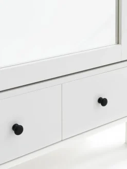 TERPETMueble recibidor TERPET con espejo blanco