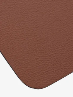 TIDSELMantel individual TIDSEL 33x42 coñac