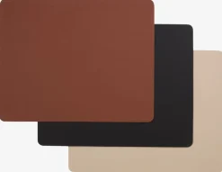 TIDSELMantel individual TIDSEL 33x42 coñac