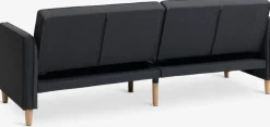 TIVEDENSofá cama TIVEDEN tela gris oscuro