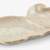 TORTUNABandeja TORTUNA 10x25cm forma de concha beis