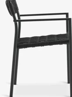 TRILLEVALLENSilla apilable TRILLEVALLEN negro