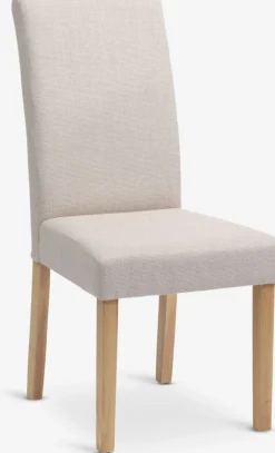 TUREBYSilla de comedor TUREBY tela beis